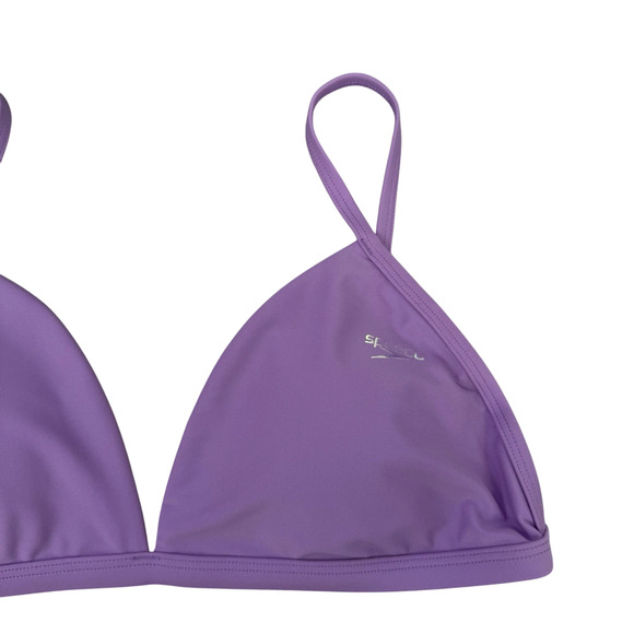 Speedo Women's Swimsuit Triangle Bikini Top Fairy Wren Size Medium New - Picture 8 of 11